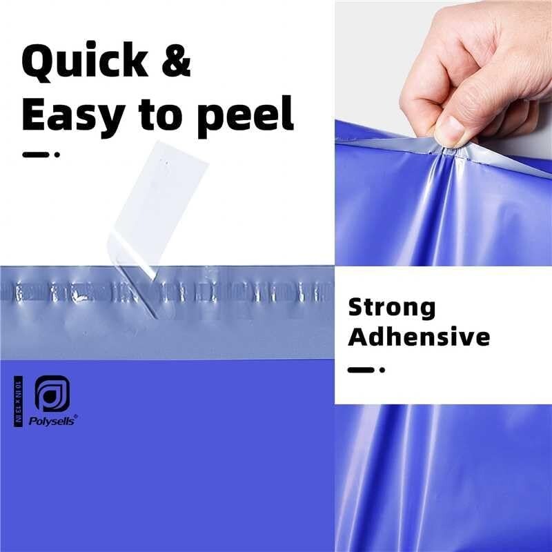 1000 Pcs 10x13 Inch Purple Poly Mailers - Waterproof & Tear-resistant Shippin...