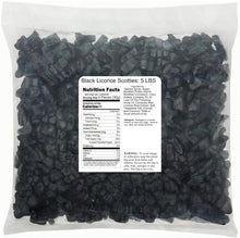 Load image into Gallery viewer, 5 LBS Black Licorice Scotties: Adorable Dog-Shaped Candies for Treat Lovers