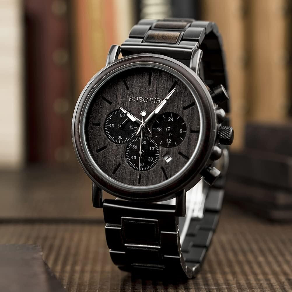 Elegant Engraved Watch for Men - Perfect Gift for Birthdays or Special Occasions