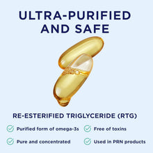 Load image into Gallery viewer, Doctor Recommended PRN DE Omega 3 Softgels - Superior Absorption &amp; No Fish Burps