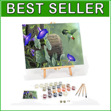 Load image into Gallery viewer, Complete 16x20 Paint by Numbers Kit for Adults - Includes Easel &amp; Supplies