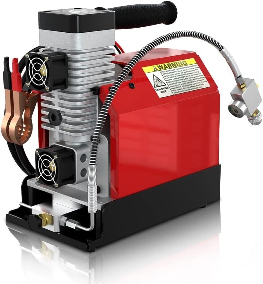 Efficient Portable Air Compressor 4500 PSI with Dual Power & GX Patent Design