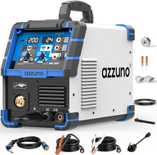 Load image into Gallery viewer, Lightweight 200A MIG Welder Dual Voltage - Powerful 4-in-1 Welding Solution