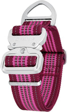 Load image into Gallery viewer, Wine Red Adjustable Dog Collar 1.5 Inch Wide with Strong Aluminum Quick Release