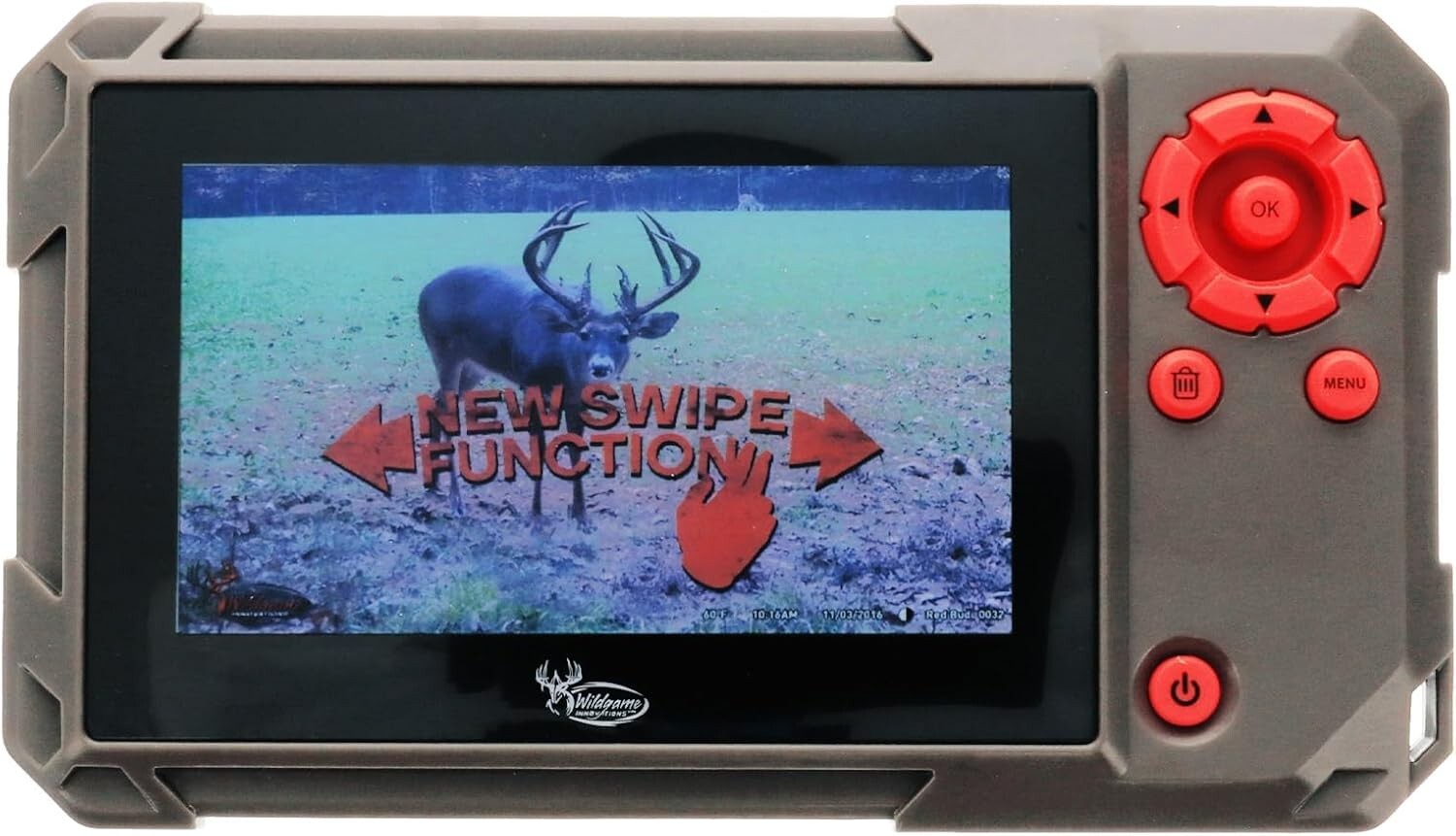 4.3" Touch Screen SD Card Reader for Hunting: Durable, Portable, Water-Resistant