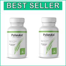 Load image into Gallery viewer, PollenAid Prostate Supplement - Natural Rye Pollen Extract, 180 Veggie Caps