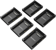 Load image into Gallery viewer, Compact &amp; Lightweight 2.5 to 3.5 SSD Drive Adapter - 5 Pack of Essential Caddies