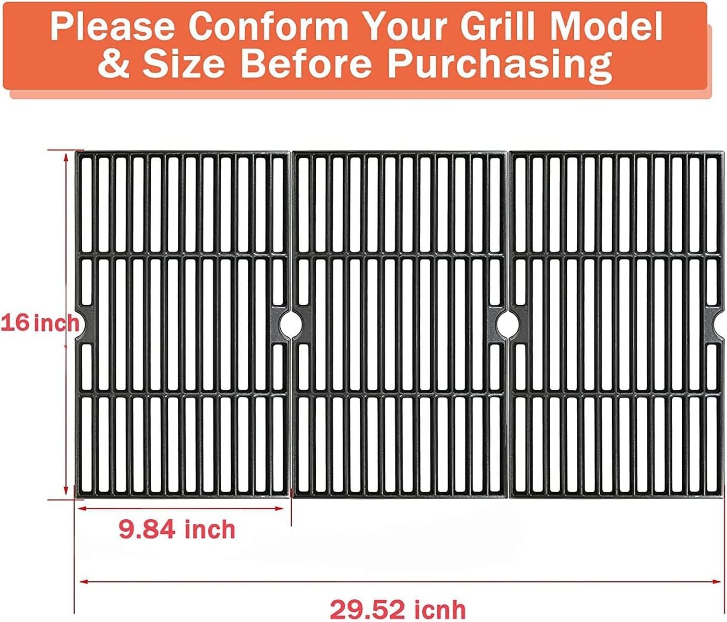 Dishwasher Safe Heavy-Duty Grill Parts for Dyna-Glo & Beyond - Premium Quality