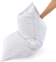 Load image into Gallery viewer, Breathable and Soft Queen Bed Pillows - 60% Goose Feather Fill, Medium Support