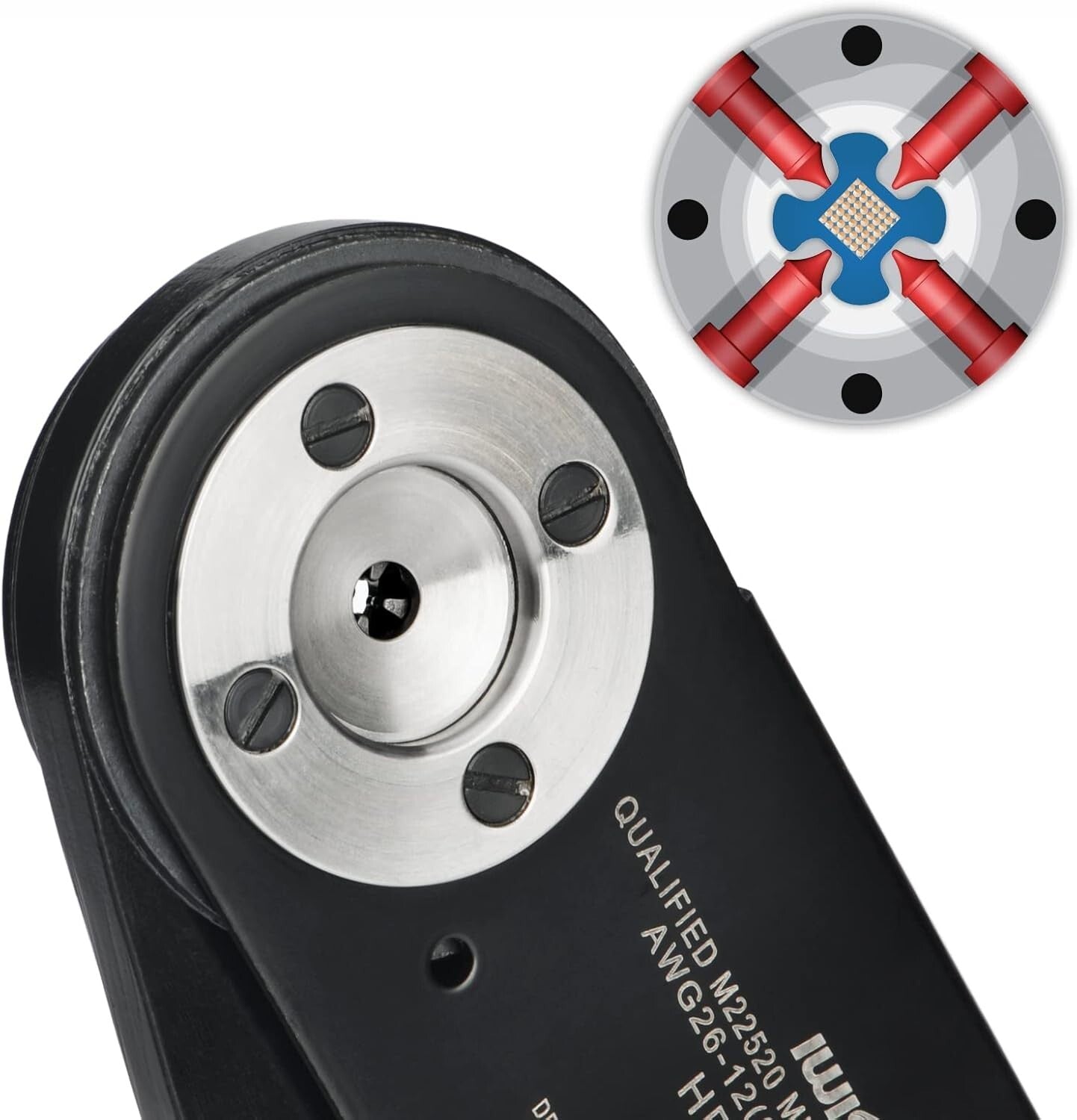 Precision Deutsch Crimping Tool for 12, 16, 20 AWG Contacts – Ergonomic Design