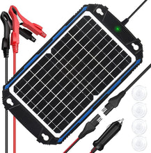 Load image into Gallery viewer, High-Efficiency 12W Solar Panel Charger with MPPT for Automotive &amp; Marine Use