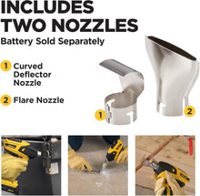Load image into Gallery viewer, Versatile Cordless Heat Gun - SprayTech FURNO 550, 5 Temp Settings, 2 Nozzles