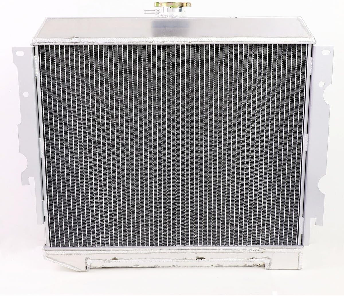 Durable 3-Row Aluminum Radiator with Heat-Resistant Fan for Classic Muscle Cars