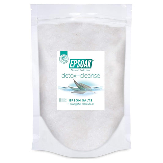 Lavender Scented 19 lbs Epsom Salt Detox + Cleanse for Relaxation & Wellness