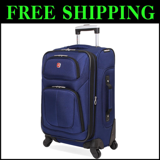 Effortlessly Portable 21-Inch Expandable Softside Luggage with 10-Year Warranty