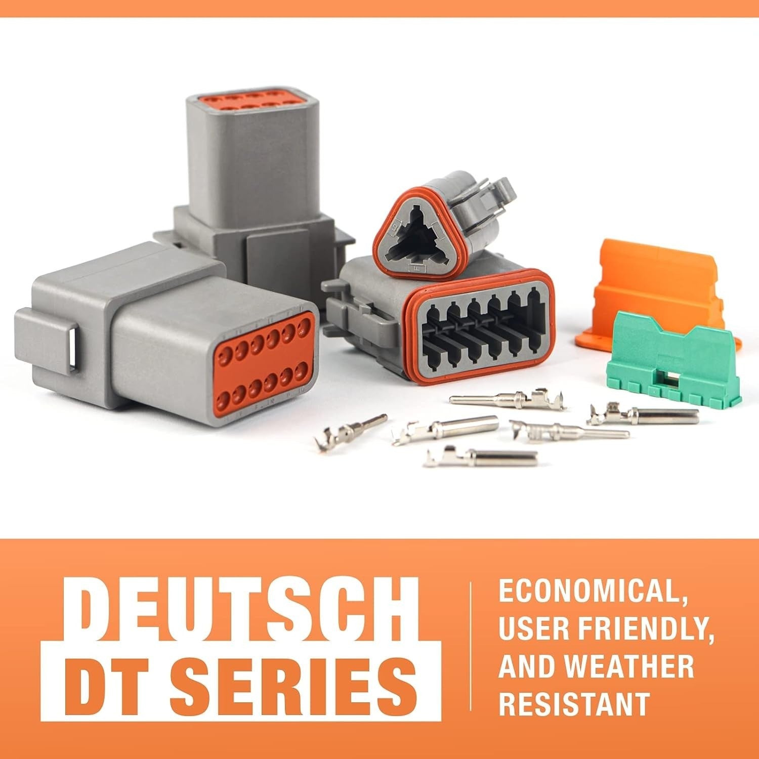 Professional 188-Piece Deutsch DT Connector Set - Ideal for Automotive Wiring