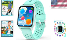 Load image into Gallery viewer, Durable Kids Smartwatch with Activity Tracking &amp; Vibration Alarm - Green Design