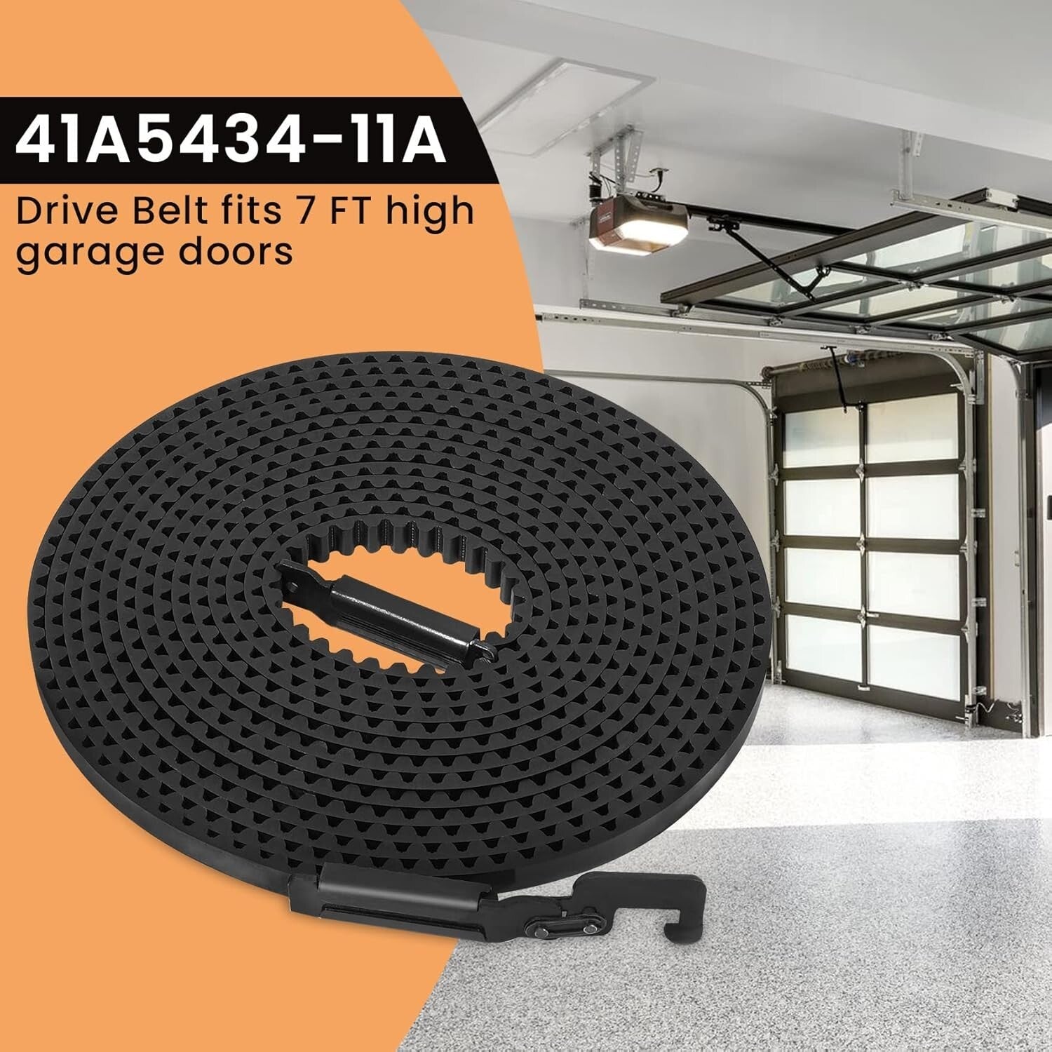 Durable and Safe 232-Inch Garage Door Belt Compatible with Liftmaster Models