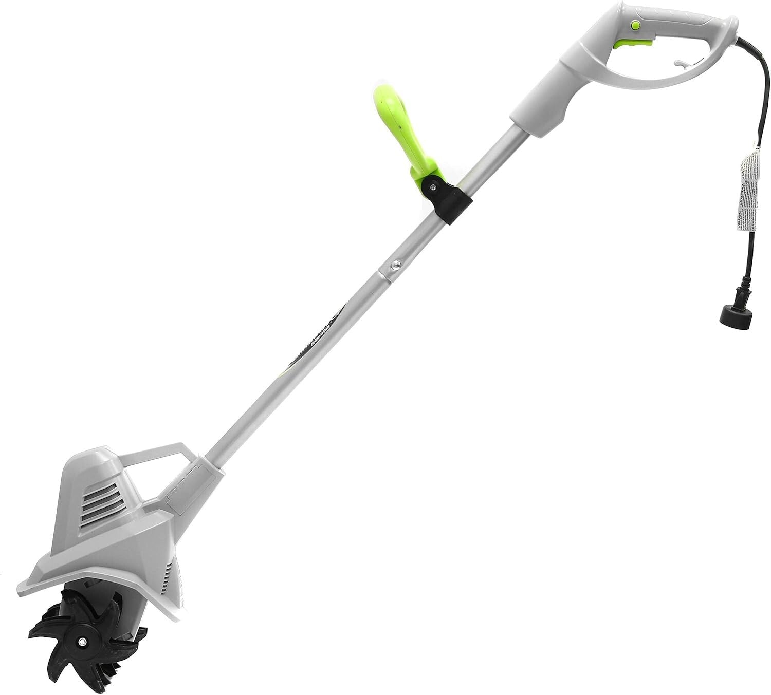 7.5-Inch Corded Electric Tiller with Ergonomic Grip - Hassle-Free Gardening