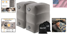 Load image into Gallery viewer, Portable Kids Airplane Bed and Adult Footrest - Inflatable, Lightweight Design