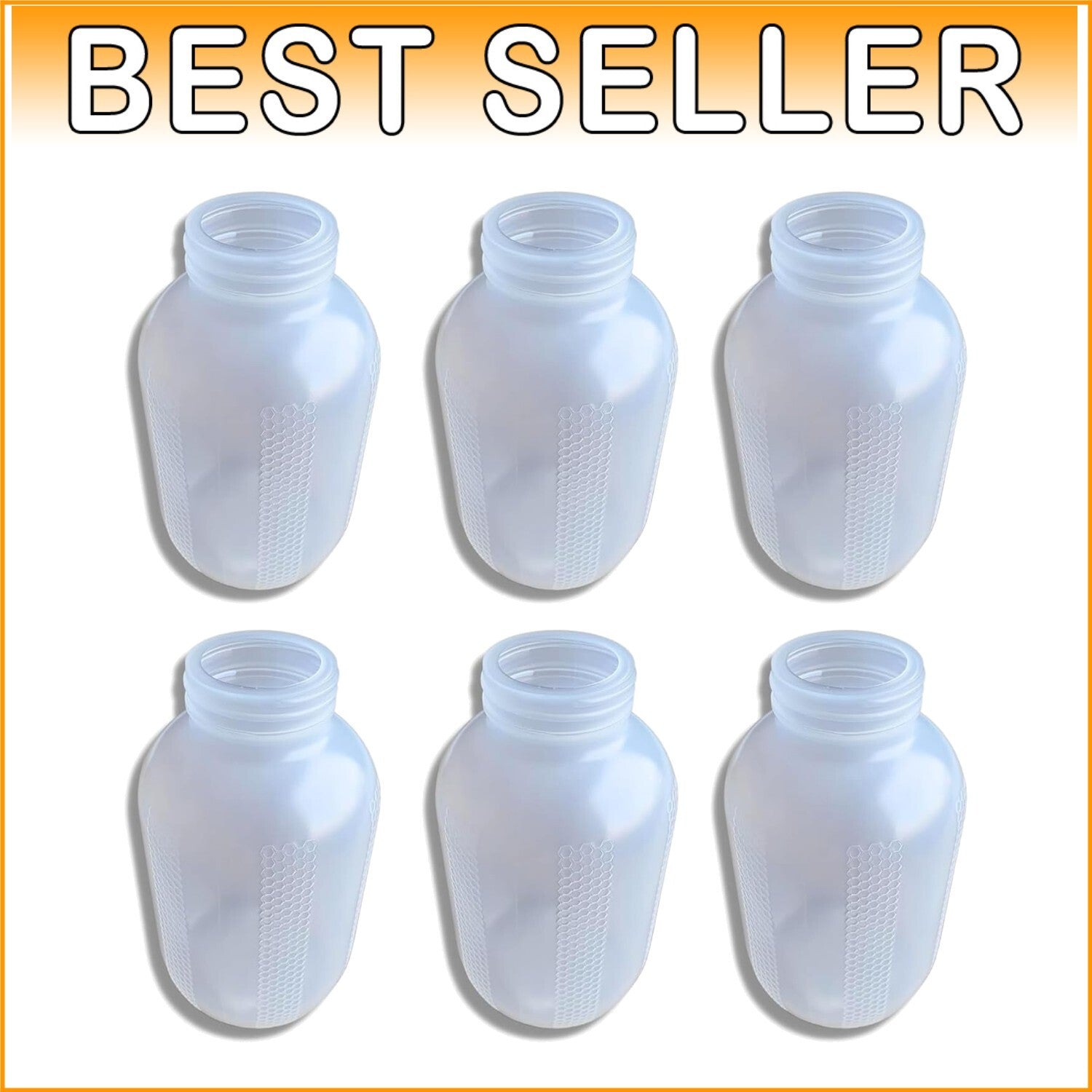 Heavy-Duty Half-Gallon Beekeeper Feeder Jar – Ideal for Backyard Beekeeping