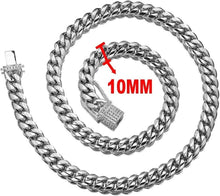 Load image into Gallery viewer, Men’s 18K Gold Plated Cuban Link Chain with Diamond-Cut Bevels - Unisex