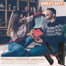 Load image into Gallery viewer, G10 Fixed Blade Survival Knife - 10.6" D2 Blade for Camping &amp; Hunting Adventures