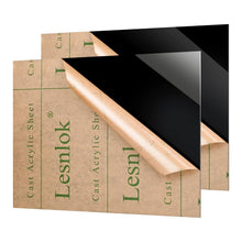 Load image into Gallery viewer, 2 Pieces 24x36 Black Acrylic Sheets - Perfect for DIY Crafts &amp; Photography