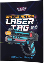 Load image into Gallery viewer, Hi-Tech Laser Tag Set - 360° Sensors, Rechargeable Vests &amp; Guns for All Ages