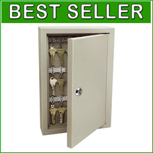 Load image into Gallery viewer, Premium Wall-Mounted Key Safe with 30-Key Holder - Steel Construction