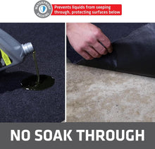 Load image into Gallery viewer, Durable Absorbent Garage Floor Mat - 60" x 72" Water-Resistant &amp; Eco-Friendly