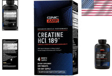 Load image into Gallery viewer, AMP Creatine HCl 189 Pills - Clinically Proven Muscle Builder &amp; Performance