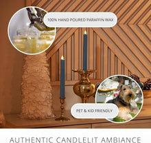 Load image into Gallery viewer, Spring Lake LED Flickering Taper Candles - Battery Operated, Safe for Home Use