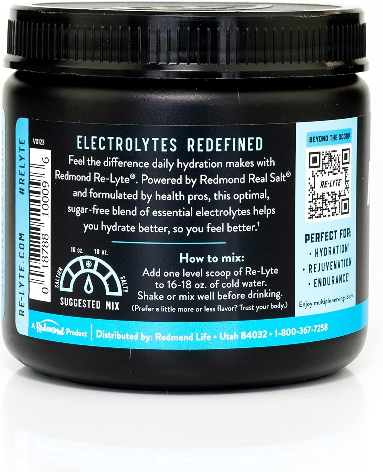 13.23 Oz Vegan Electrolyte Mix - Sodium-Potassium Blend for Optimal Hydration