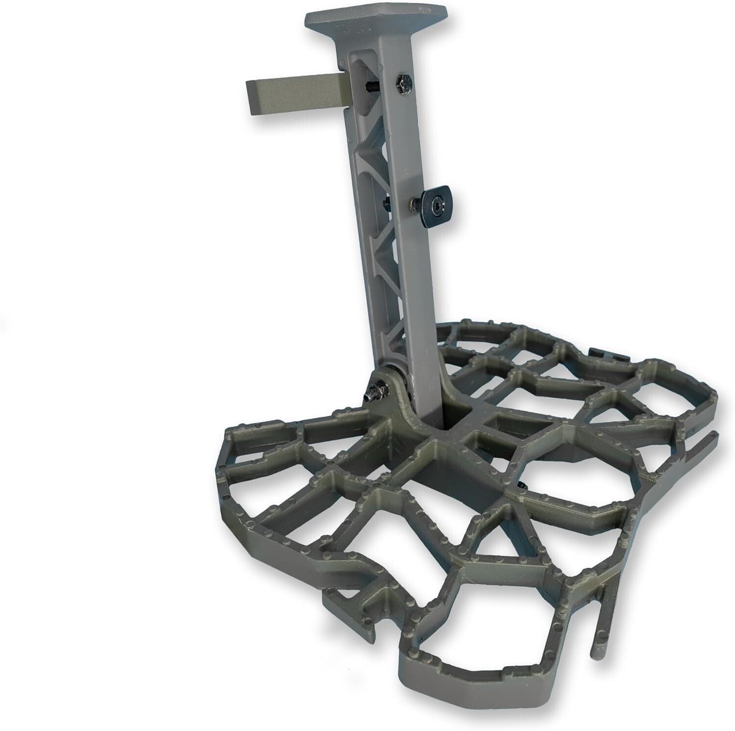 Durable Adjustable Tree Saddle Hunting System with Cast Aluminum and Gear Points