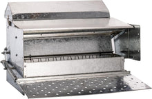 Load image into Gallery viewer, Pest-Proof 25lb Metal Feeder with Rain Cover - Perfect for Backyard Flocks