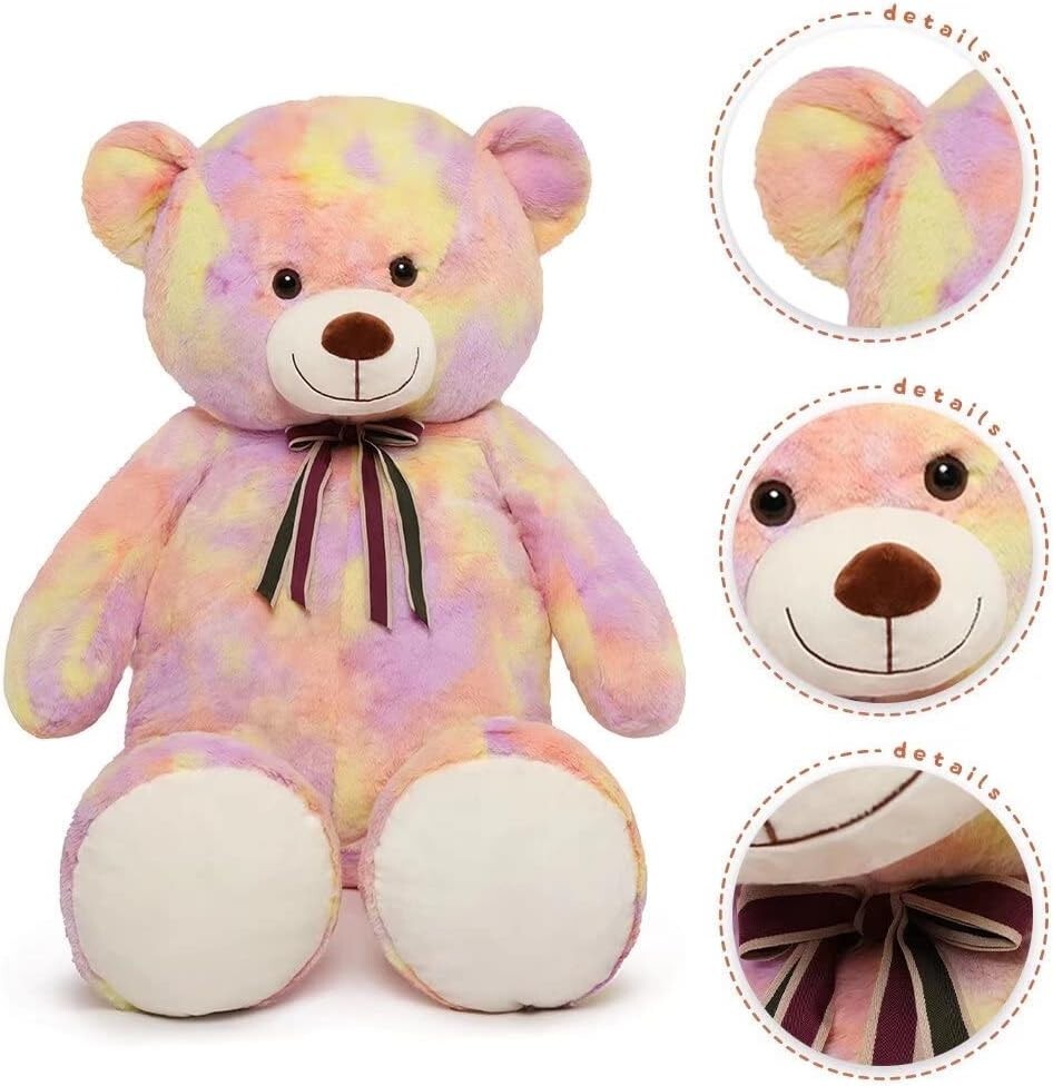 Big 52-Inch Teddy Bear with Safety Features - The Perfect Gift for Loved Ones
