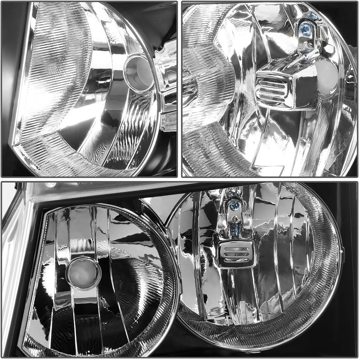 Stylish 9005/H1 Halogen Headlights for 07-14 Chevy Tahoe/Suburban - Easy Install
