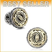 Load image into Gallery viewer, Elegant Men's Cufflinks Gift Set - Ideal for Fathers, Grooms &amp; Business Deals