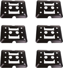 Load image into Gallery viewer, Heavy-Duty E-Track Tie-Downs: 6-Pack Mini Plates for Secure Cargo Transport
