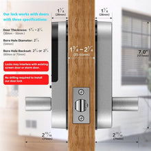 Load image into Gallery viewer, Advanced 6-in-1 Smart Lock: Fingerprint, Code, Remote &amp; More for Modern Homes