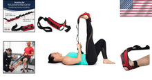 Load image into Gallery viewer, Versatile Stretch-EZ Stretching Strap - Ideal for Plantar Fasciitis &amp; Hamstrings