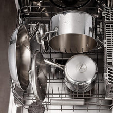 Load image into Gallery viewer, Versatile 3-Quart Stainless Steel Braiser with Lid - Oven-Safe &amp; Dishwasher-Safe