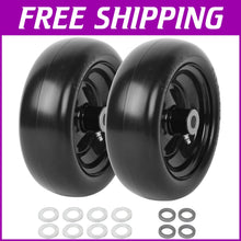 Load image into Gallery viewer, Heavy-Duty Flat-Free Tire &amp; Wheel Assemblies - 9 X 3.50-4 for Garden Equipment