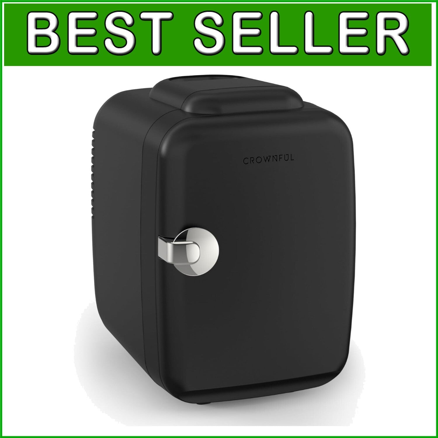 Stylish 4L ETL Certified Mini Fridge - Perfect for Skincare, Office, and Travel