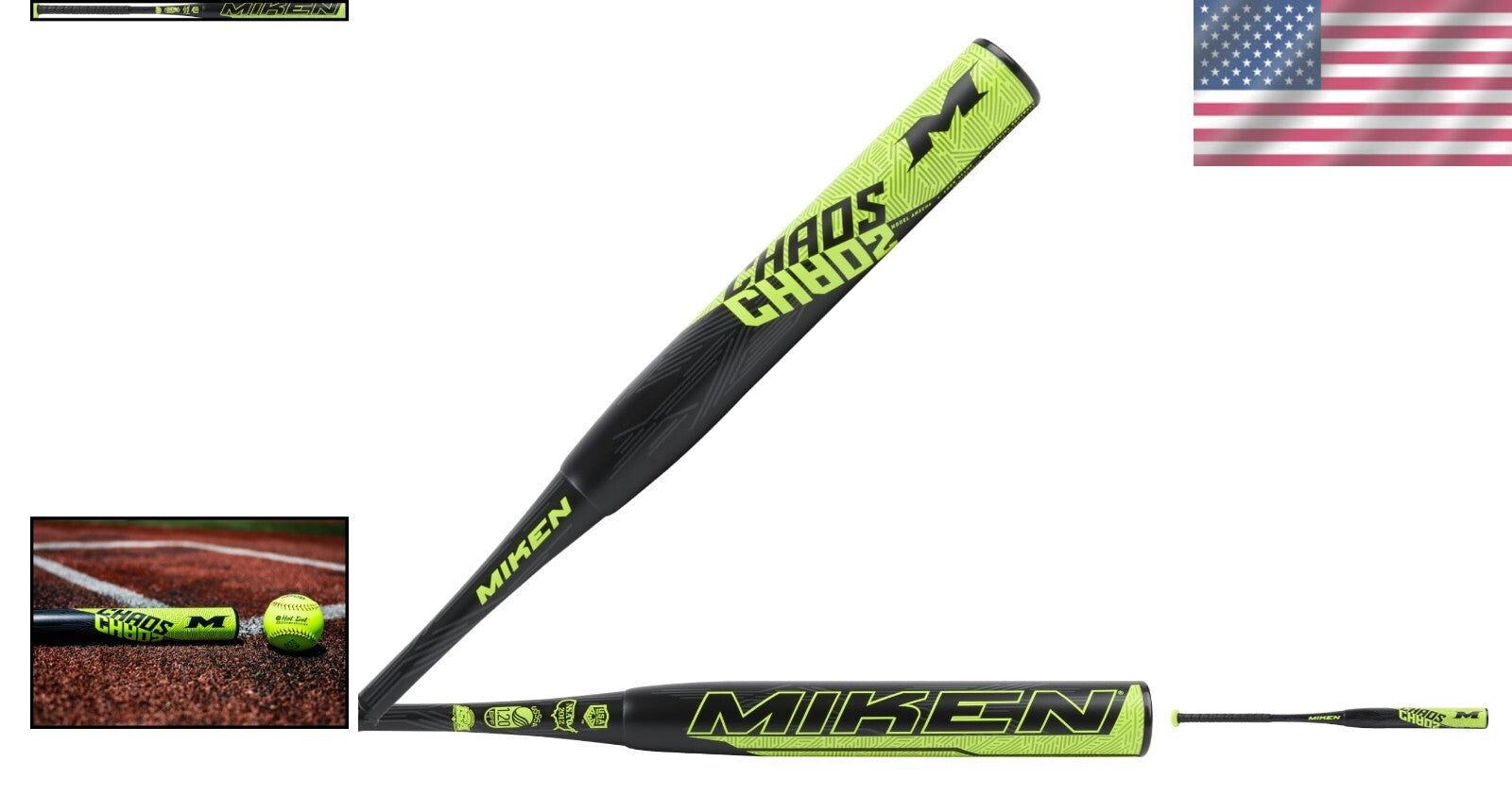 2021 Chaos Aluminum Slowpitch Softball Bat | 14” Barrel | Maximum Power & Speed