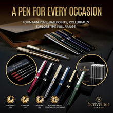 Load image into Gallery viewer, Luxury Fountain Pen with Stunning 24K Gold Finish - Perfect Gift for Him &amp; Her