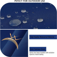 Load image into Gallery viewer, Stylish Waterproof Patio Bench Cushion with Memory Foam - Secure Ties, 42x18