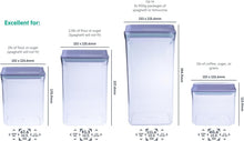 Load image into Gallery viewer, Modern 4-Piece Airtight Food Storage Set with Silicone Seal - Dishwasher Safe