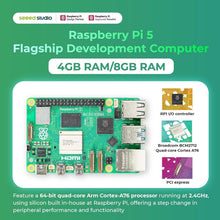 Load image into Gallery viewer, 4GB Raspberry Pi 5 Starter Kit with Active Cooling Case &amp; Tech Support Included